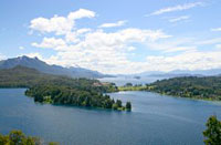 The Lakes surrounding Bariloche