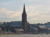 Shot of Inverness from across the river